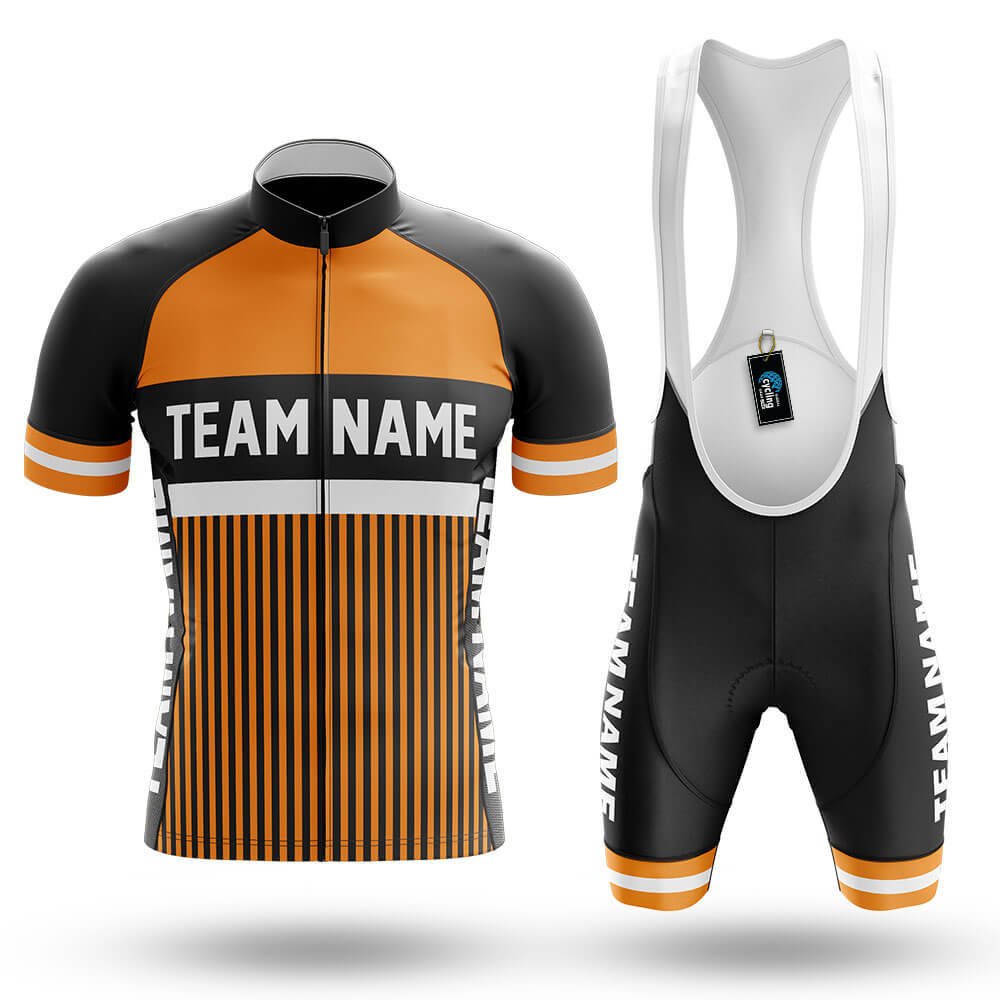 Custom Team Name M6 Yellow - Men's Cycling Kit