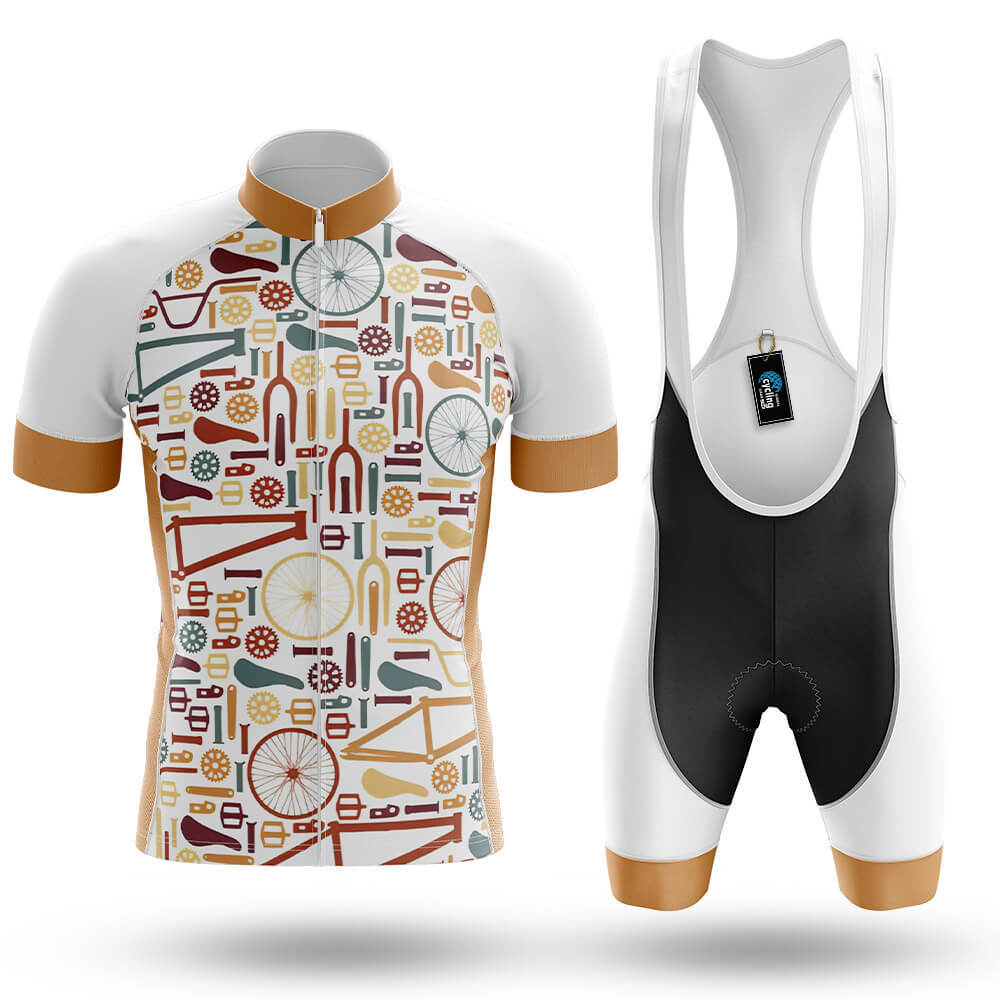 Bike Gear Pattern - Men's Cycling Kit