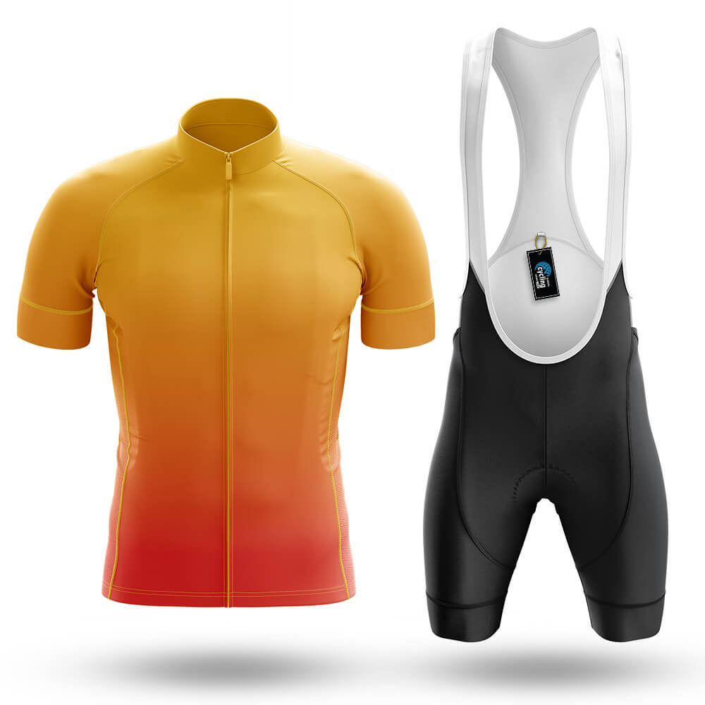 Orange To Yellow - Men's Cycling Kit