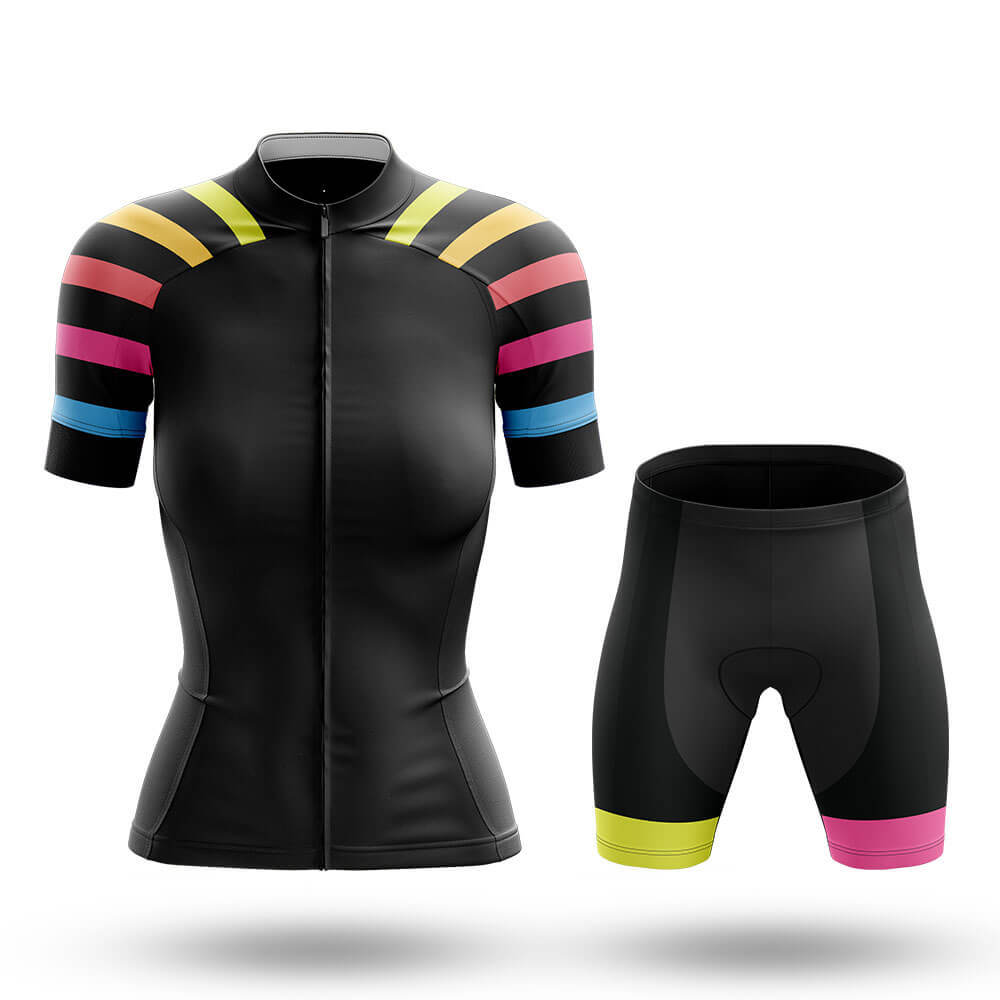 Rainbow Stripes - Women's Cycling Kit