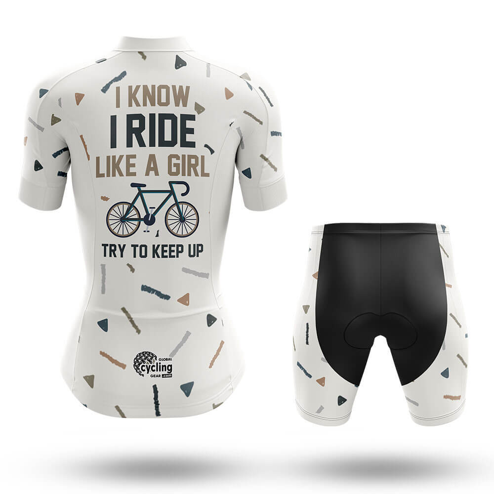 Like A Girl V5 - Women's Cycling Kit
