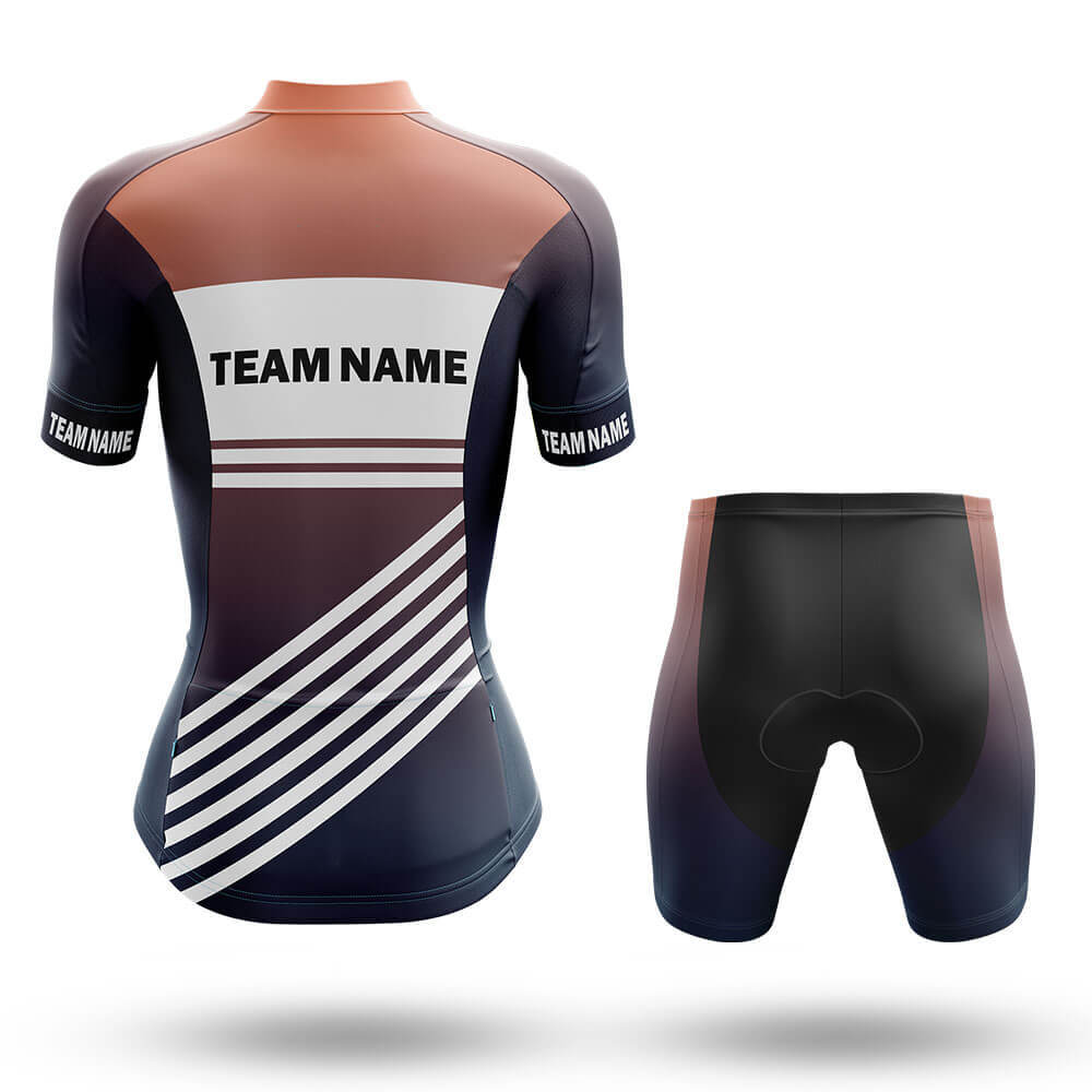 Custom Team Name S3 Cream - Women's Cycling Kit