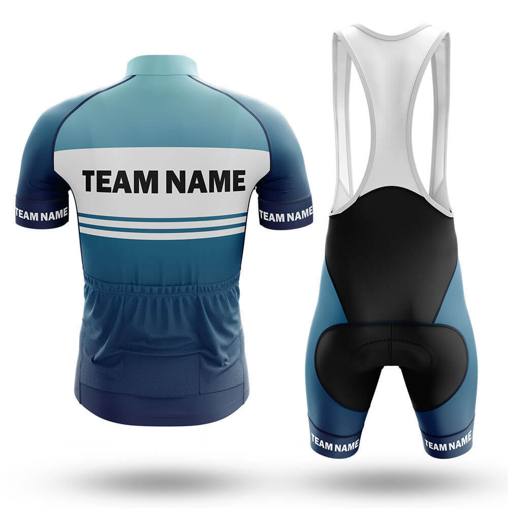 Custom Team Name S2 Blue - Men's Cycling Kit