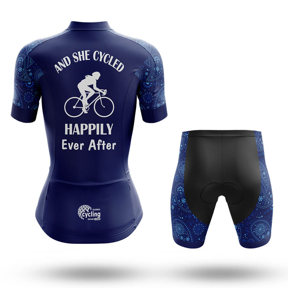 She Cycled Happily - Women's Cycling Kit