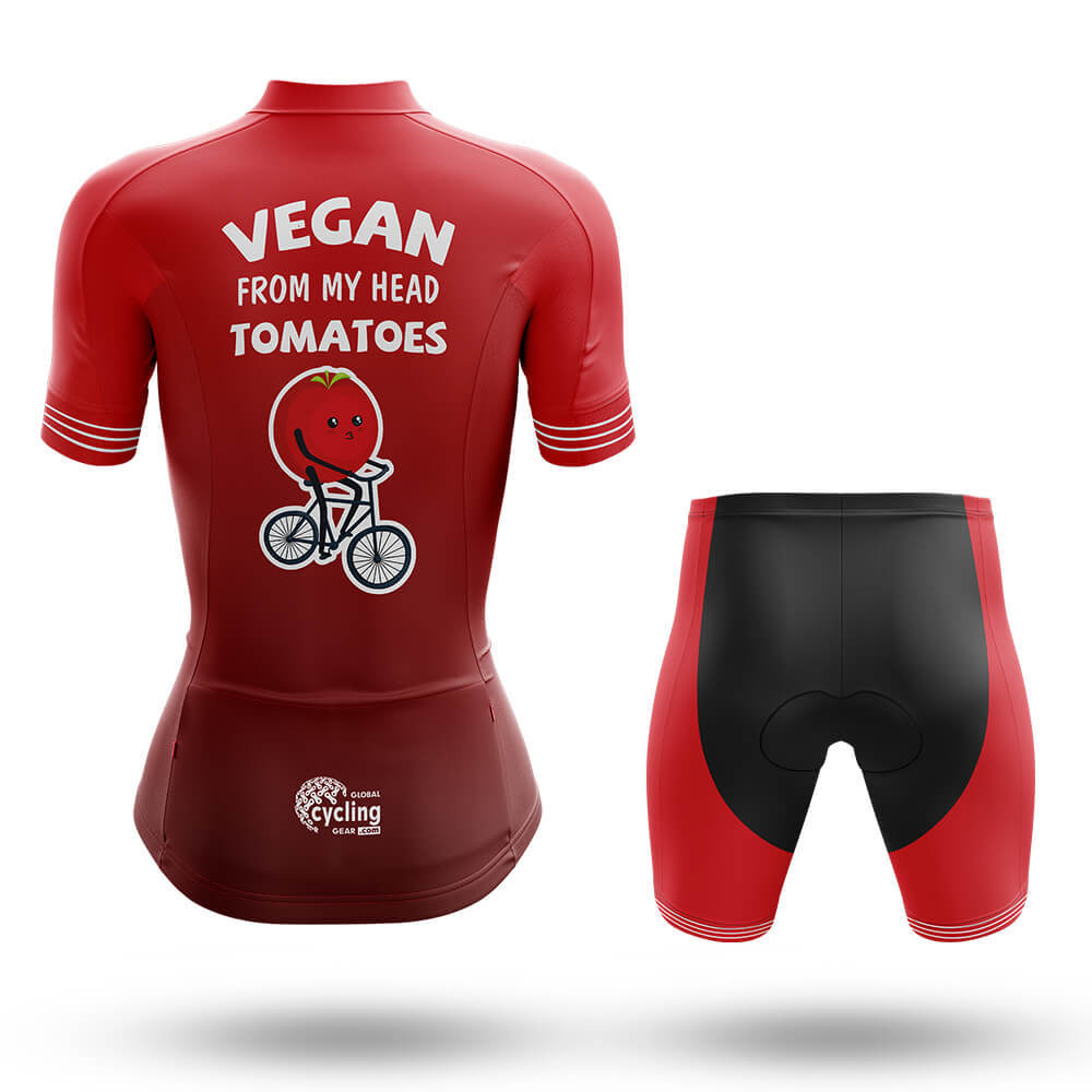 Vegan From My Head - Women's Cycling Kit