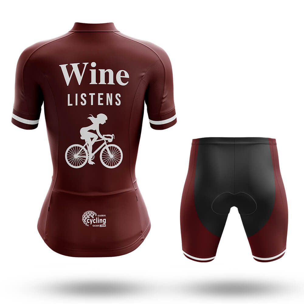 Wine Listens - Women's Cycling Kit