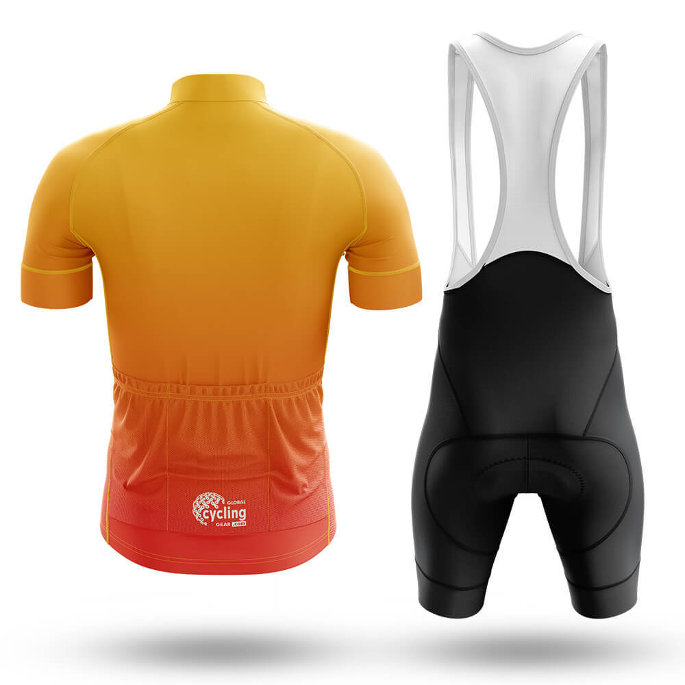Orange To Yellow - Men's Cycling Kit