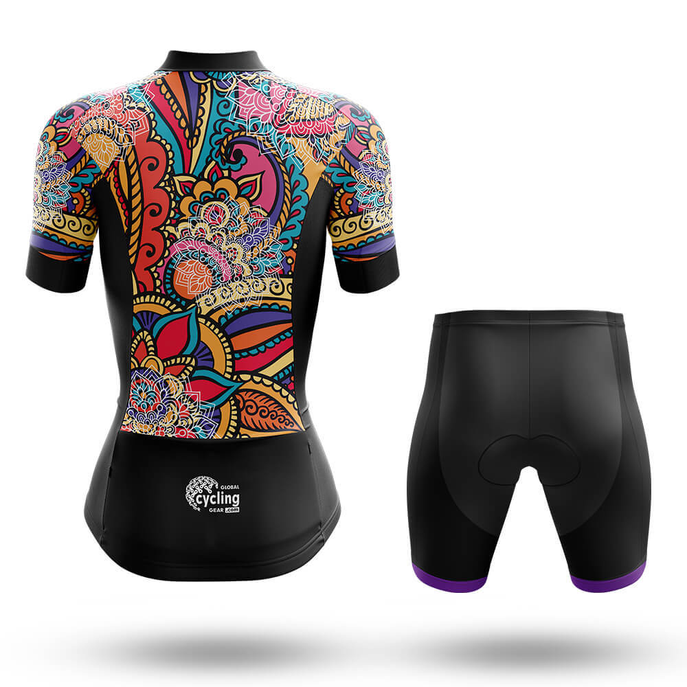 Colorful Pattern - Women's Cycling Kit