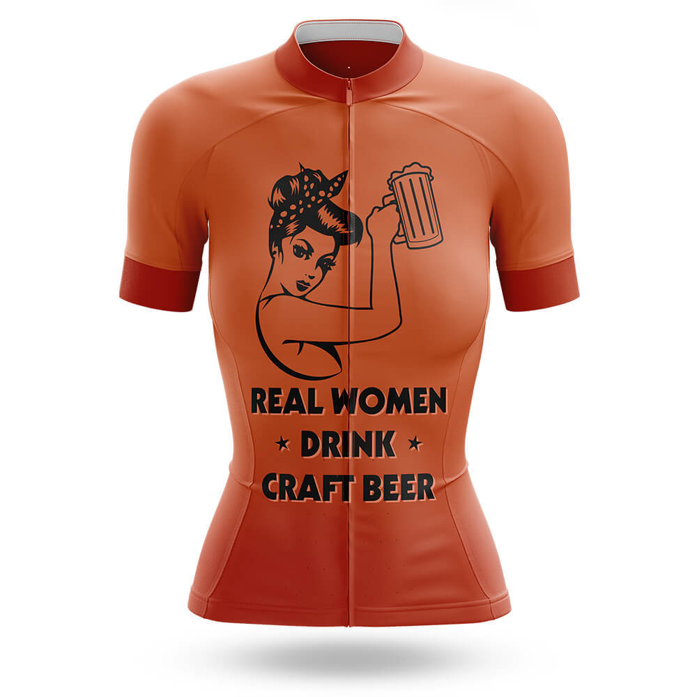 Women Drink Craft Beer - Women's Cycling Kit