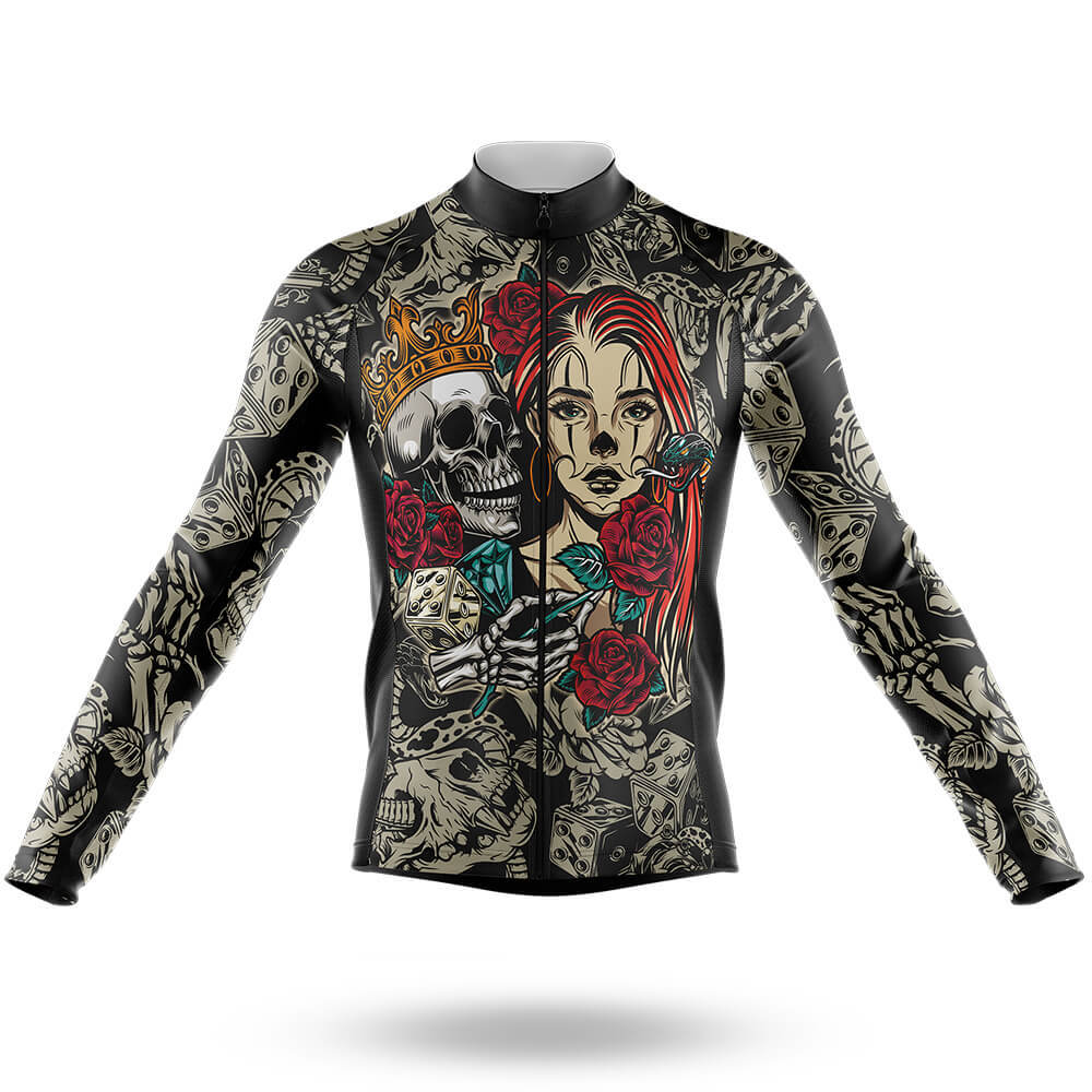 Chicano Tattoo Pattern - Men's Cycling Kit