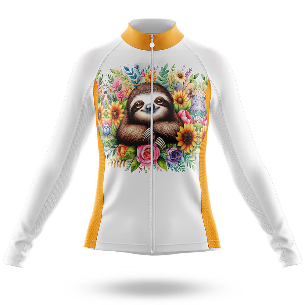 Floral Sloth - Women's Cycling Kit