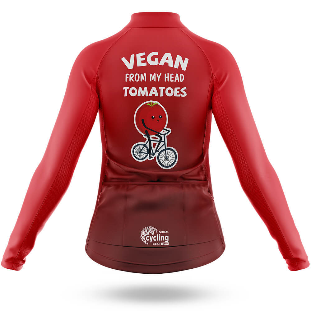 Vegan From My Head - Women's Cycling Kit