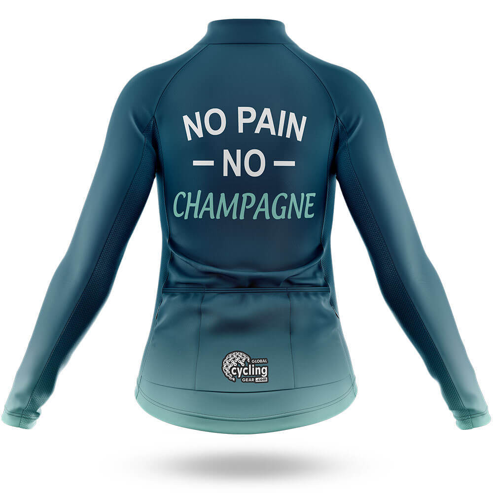 No Pain No Champagne - Women's Cycling Kit