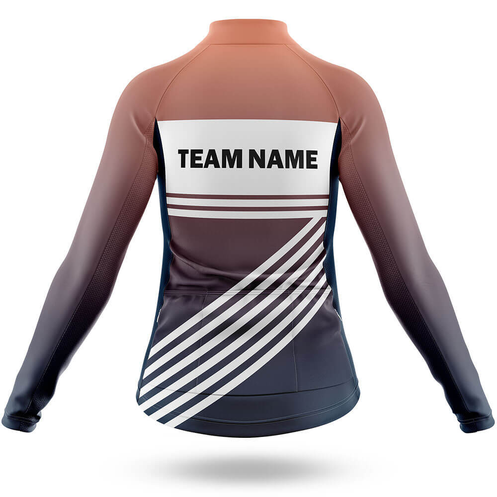 Custom Team Name S3 Cream - Women's Cycling Kit
