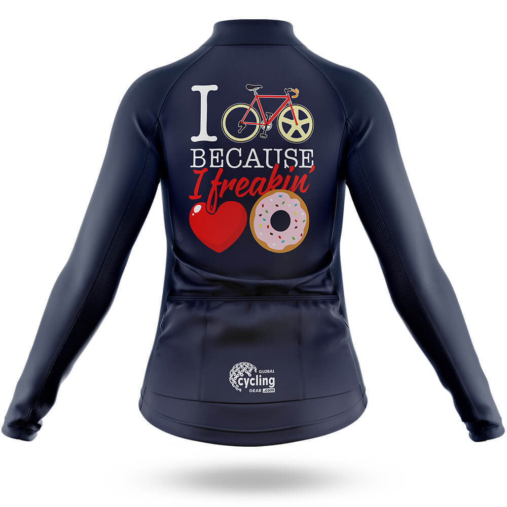 Freaking Love Donut - Women's Cycling Kit