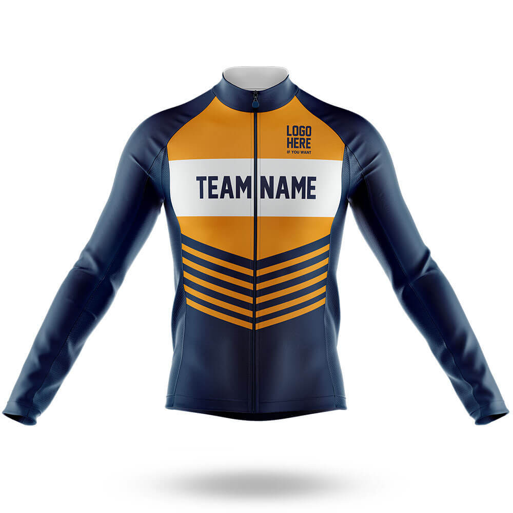 Custom Team Name V20 Navy - Men's Cycling Kit
