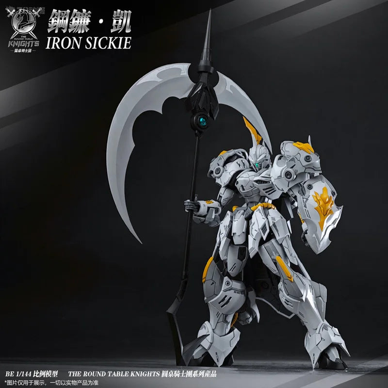 Original SNAA Knights of the Round Collection, IRON SICKIE Multi-Joint Articulated Design, Premium Assembly Model Collection Toy