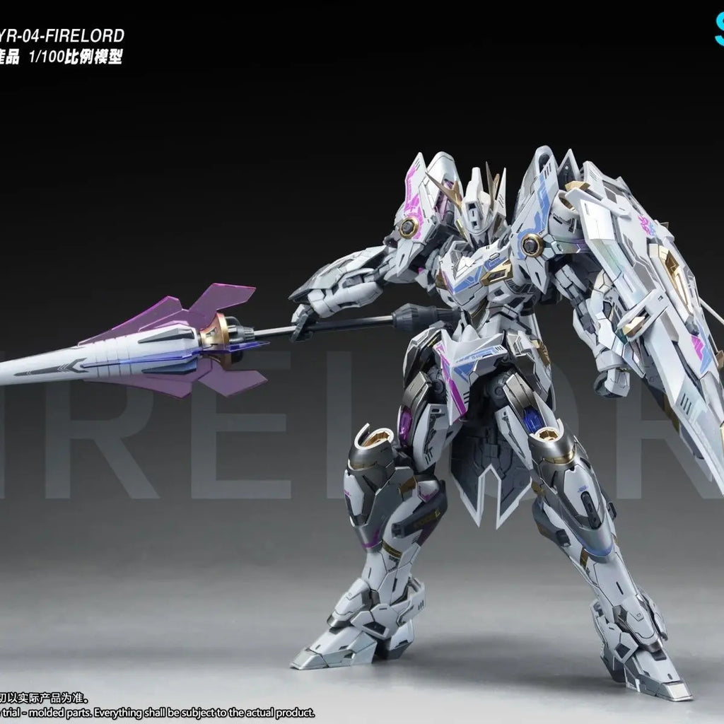 SNAA YR04 Firelord Assembly Model Kit The Round Table Knights Figure 1/100 Huanyan Soul Yan Emperor Action Figures Toys Gifts