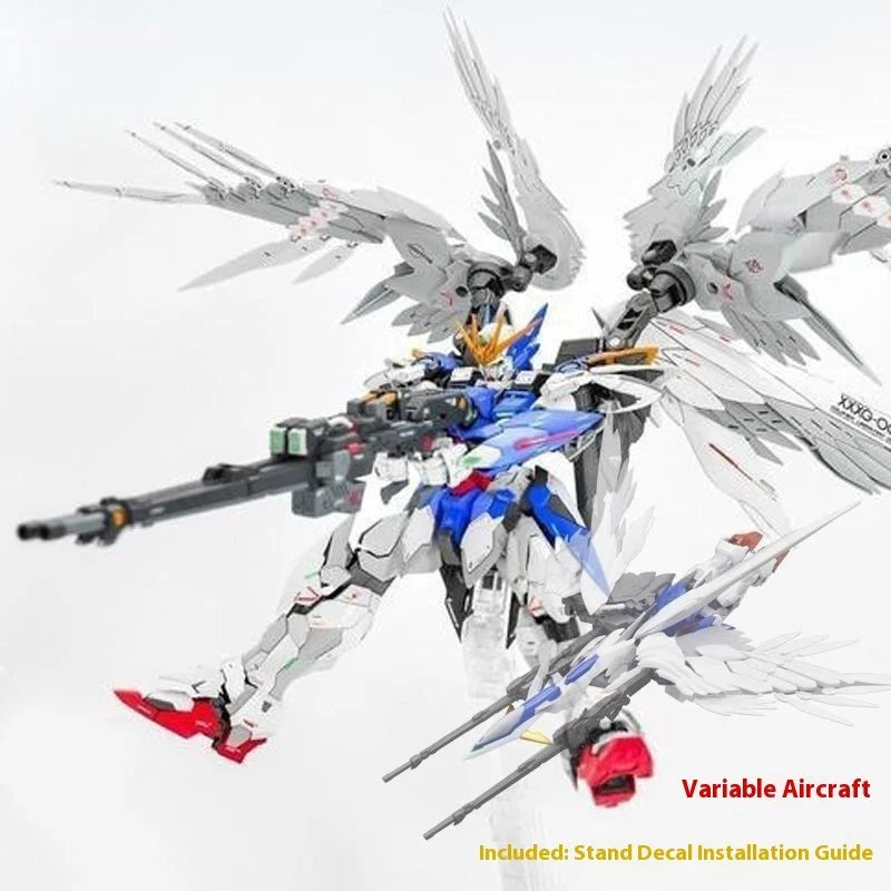 In Stock Daban 8820 Mg1/100 Flying Wing Zero Model Kit With Decals And Stand Assembly Required  Collectible Action Figure