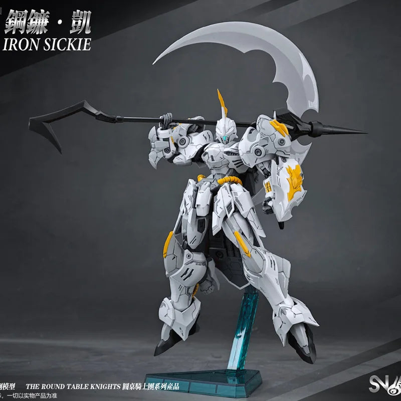 Original SNAA Knights of the Round Collection, IRON SICKIE Multi-Joint Articulated Design, Premium Assembly Model Collection Toy