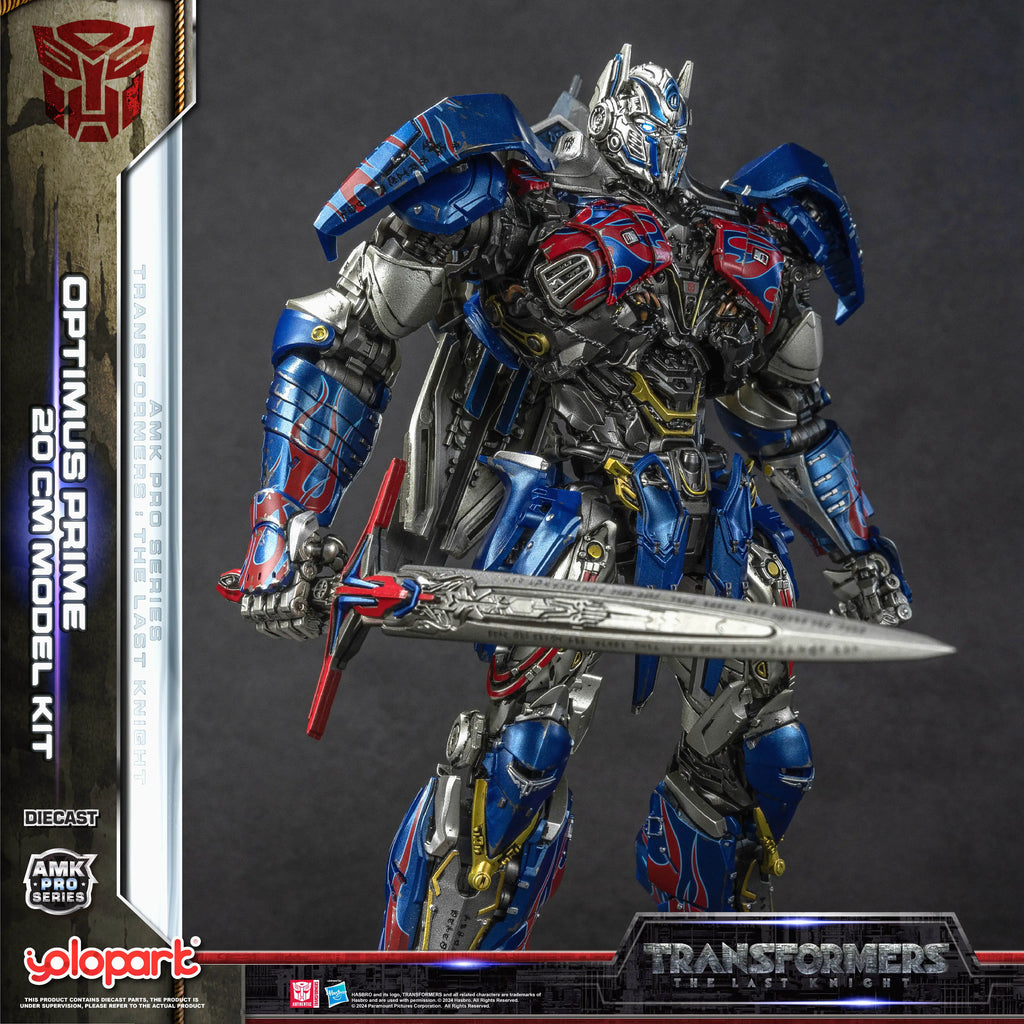 YOLOPARK Transformers: The Last Knight AMK PRO Series 20cm Optimus Prime Model Kit Action Figures Toy