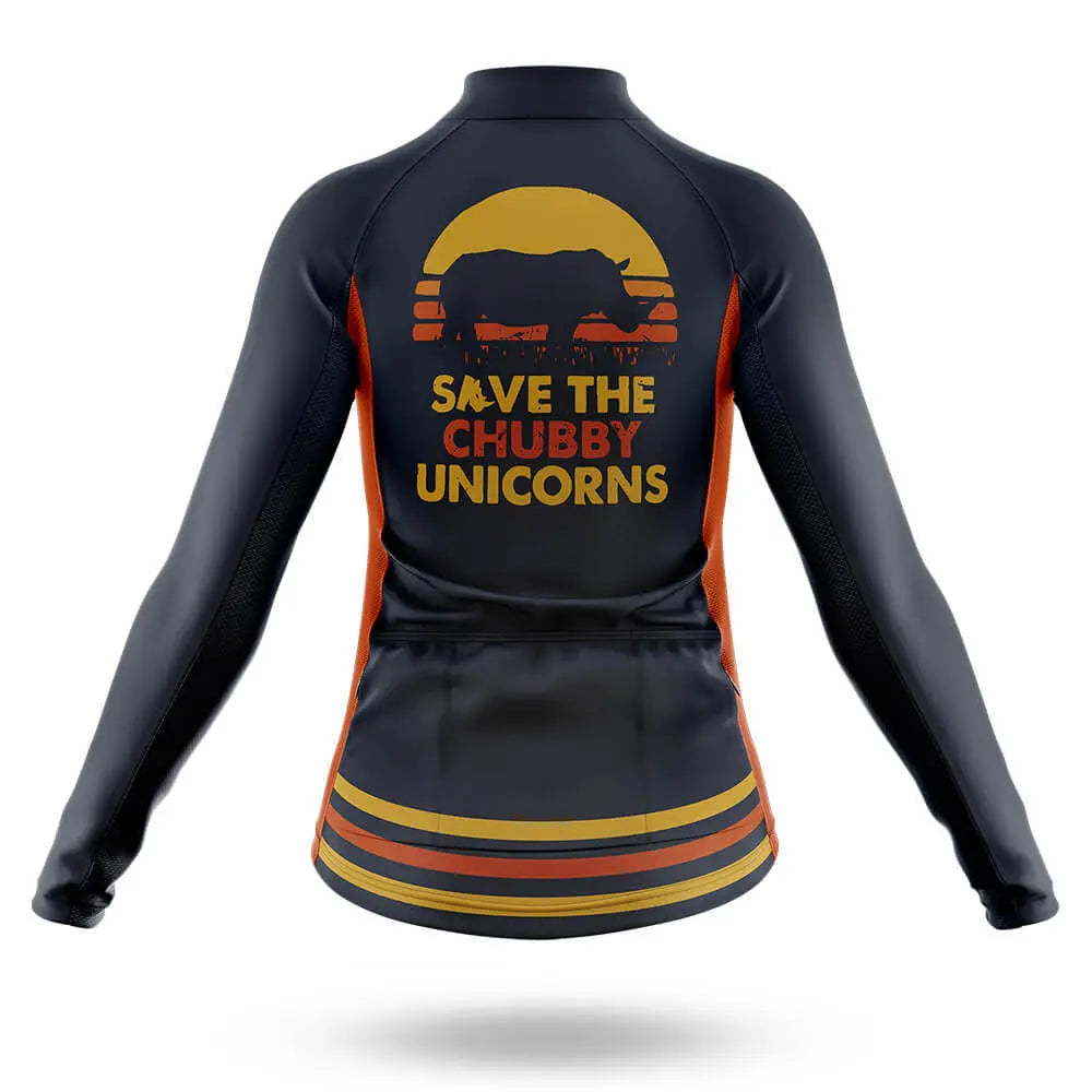 The Chubby Unicorns V4 - Women -  Long Sleeve Jersey